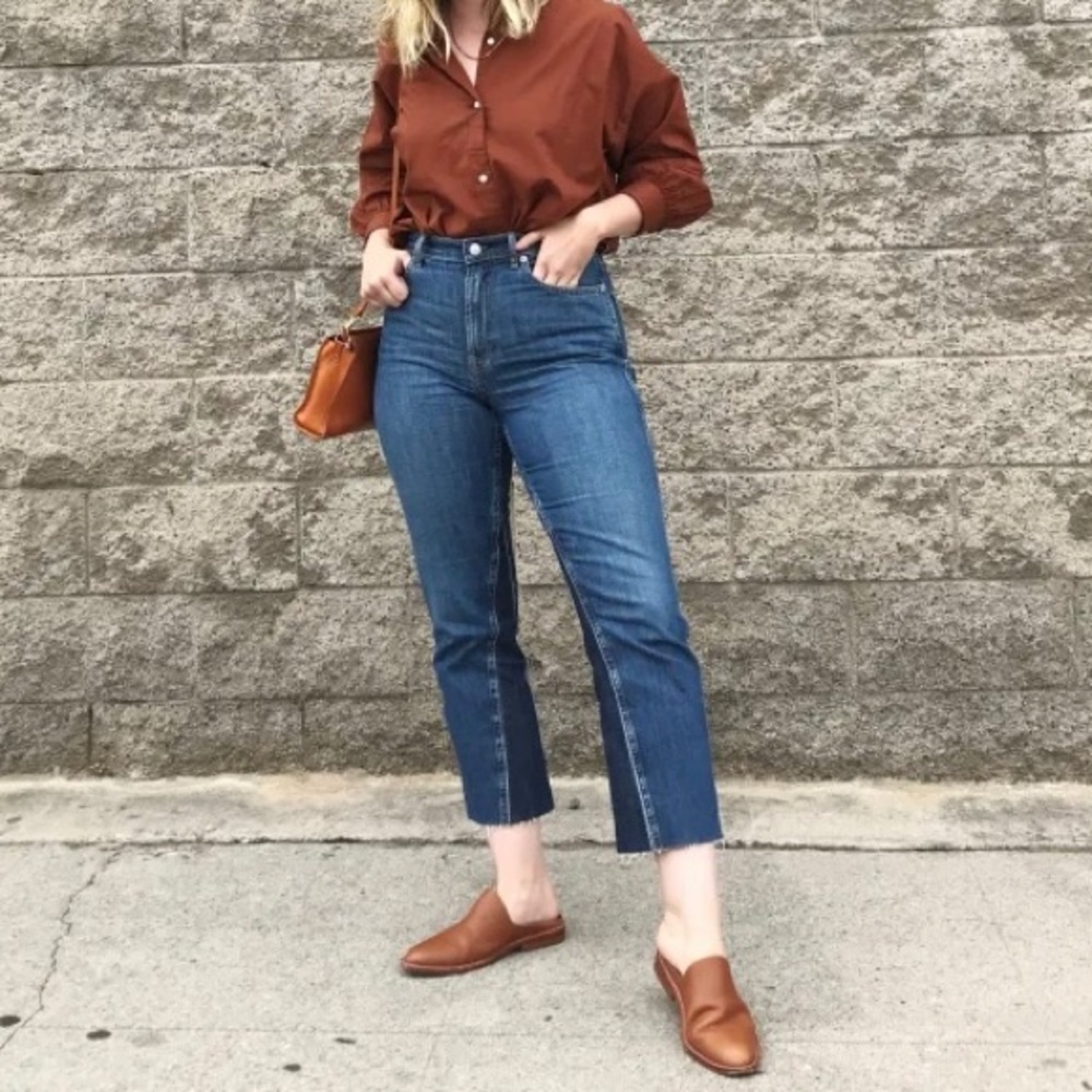 Evelarne Cheeky Bootcut Women's Crop Jeans - Size 32R